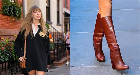 taylor swift prada knee high boots